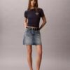 Slim-Fit-T-Shirt mit geschwungenem Logo-Print