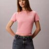 Slim-Fit-T-Shirt mit geschwungenem Logo-Print