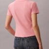 Slim-Fit-T-Shirt mit geschwungenem Logo-Print