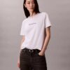 Slim-Fit-T-Shirt mit gesticktem Logo