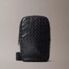Sling-Tasche mit durchgehendem Emblem-Logo Sling-Tasche mit durchgehendem Emblem-Logo