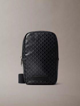 Sling-Tasche mit durchgehendem Emblem-Logo