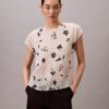 Smock-Oberteil mit Blumenprint Smock-Oberteil mit Blumenprint