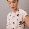 Smock-Oberteil mit Blumenprint Smock-Oberteil mit Blumenprint