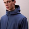 Softshell-Jacke mit Kapuze und Reißverschluss