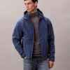 Softshell-Jacke mit Kapuze und Reißverschluss