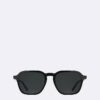 Sonnenbrille aus Acetat in modifizierter rechteckiger Form