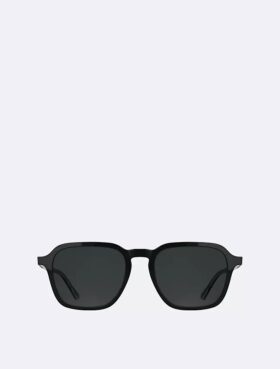 Sonnenbrille aus Acetat in modifizierter rechteckiger Form
