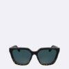 Sonnenbrille aus Acetat in modifizierter rechteckiger Form