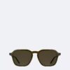 Sonnenbrille aus Acetat in modifizierter rechteckiger Form