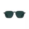 Sonnenbrille aus Acetat in modifizierter rechteckiger Form