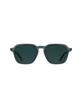 Sonnenbrille aus Acetat in modifizierter rechteckiger Form