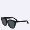 Sonnenbrille aus Acetat in modifizierter rechteckiger Form