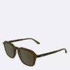 Sonnenbrille aus Acetat in modifizierter rechteckiger Form