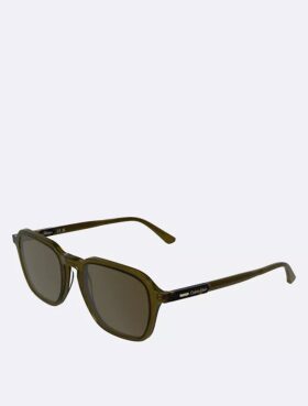 Sonnenbrille aus Acetat in modifizierter rechteckiger Form Sonnenbrille aus Acetat in modifizierter rechteckiger Form