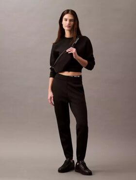 Spacer-Sweatshirt mit Rundhalsausschnitt Spacer-Sweatshirt mit Rundhalsausschnitt