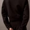 Spacer-Sweatshirt mit Rundhalsausschnitt