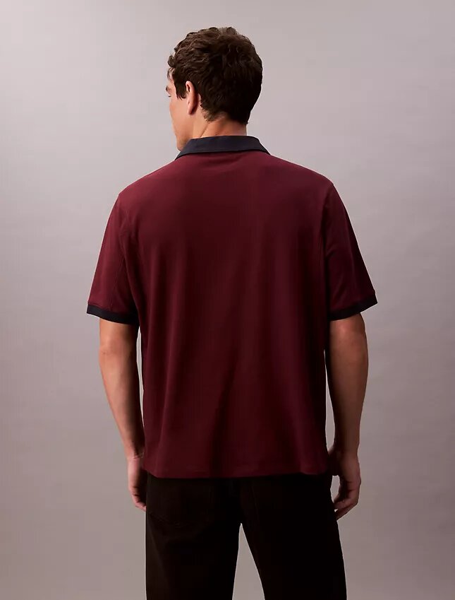 Sport-Polohemd mit Monogram-Logo Sport-Polohemd mit Monogram-Logo