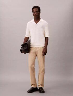 Standard-Chino-Hose mit geradem Schnitt