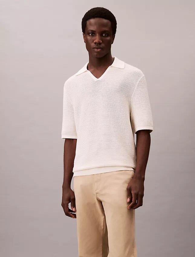 Standard-Chino-Hose mit geradem Schnitt Standard-Chino-Hose mit geradem Schnitt