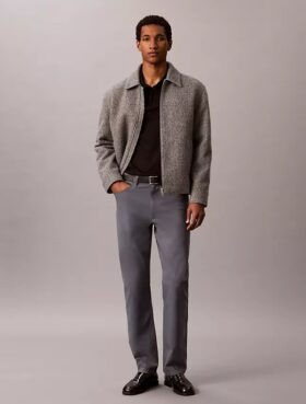 Standard-Hose mit geradem Schnitt und Stretch, 5-Pocket