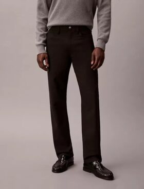 Standard-Hose mit geradem Schnitt und Stretch, 5-Pocket