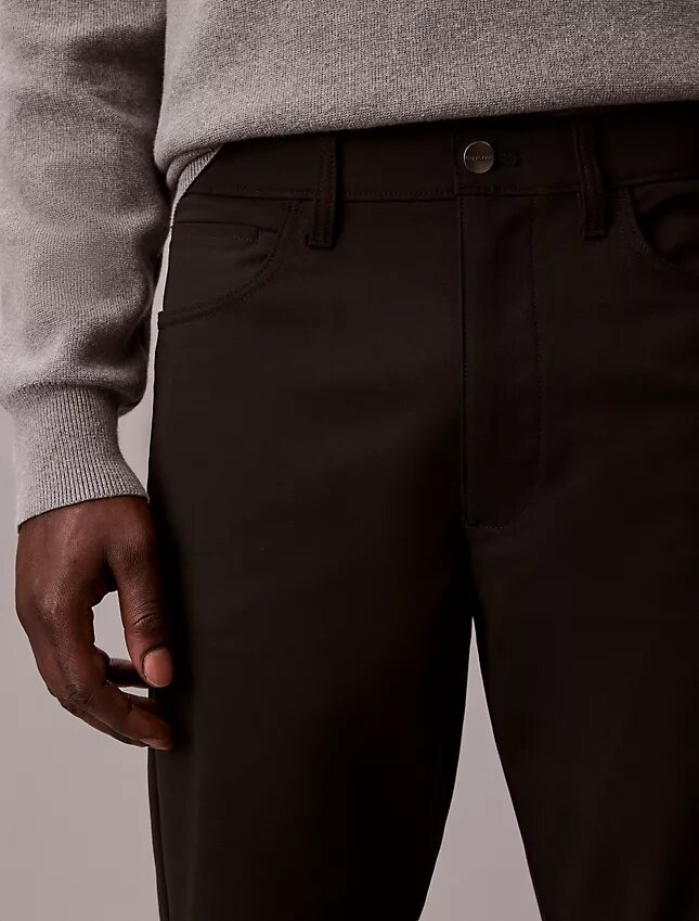 Standard-Hose mit geradem Schnitt und Stretch, 5-Pocket Standard-Hose mit geradem Schnitt und Stretch, 5-Pocket