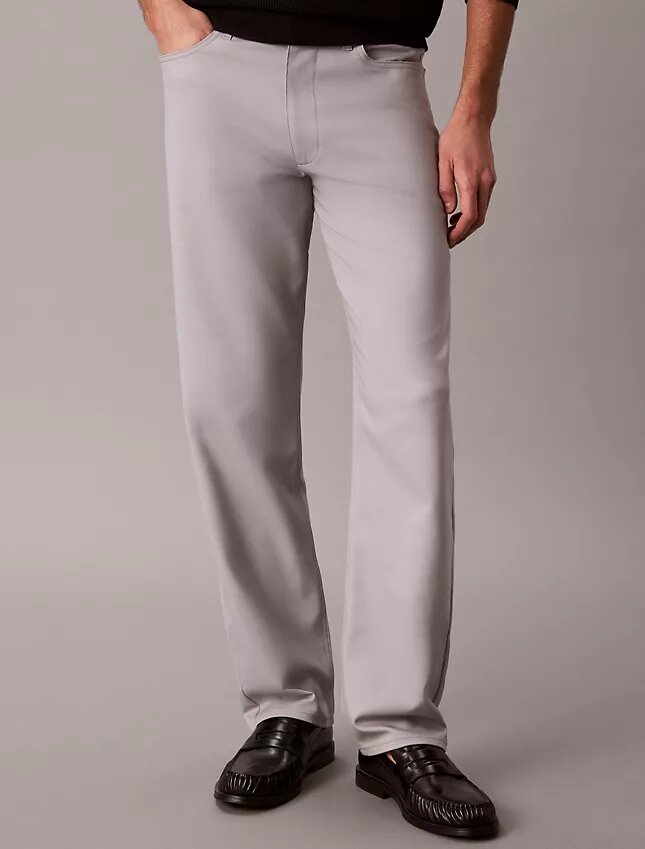 Standard-Hose mit geradem Schnitt und Stretch, 5-Pocket Standard-Hose mit geradem Schnitt und Stretch, 5-Pocket