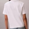 Standard-Logo-T-Shirt mit geradem Schnitt und Rundhalsausschnitt