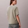 Standard-Logo-T-Shirt mit geradem Schnitt und Rundhalsausschnitt