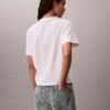 Standard-Logo-T-Shirt mit geradem Schnitt und Rundhalsausschnitt