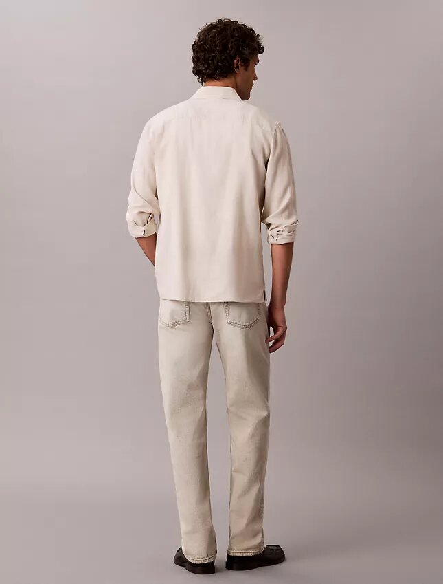 Standard Straight Jeans aus Wollmischung Standard Straight Jeans aus Wollmischung