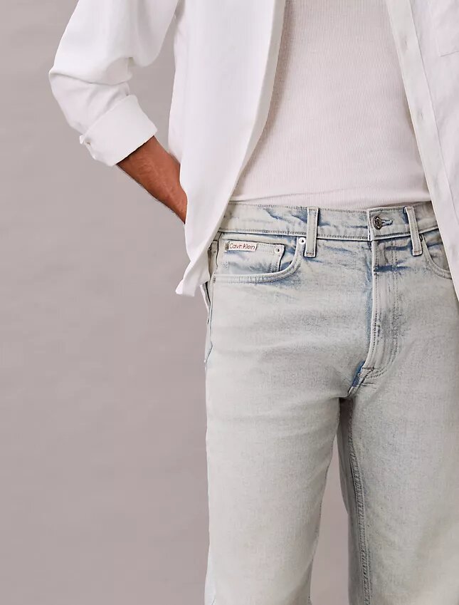 Standard Straight Jeans aus Wollmischung Standard Straight Jeans aus Wollmischung