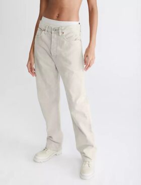 Standards Marble Dye Straight Leg Jeans
