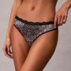 Stretch-Microfiber-Thong mit Spitze Stretch-Microfiber-Thong mit Spitze