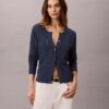 Strickjacke aus Leinenmischung Strickjacke aus Leinenmischung