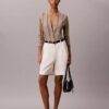 Strickjacke aus Leinenmischung Strickjacke aus Leinenmischung