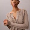 Strickjacke aus Leinenmischung Strickjacke aus Leinenmischung