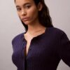 Strickjacke mit Zopfmuster Strickjacke mit Zopfmuster