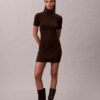 Strickkleid aus Lurex-Merinowollmischung
