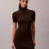 Strickkleid aus Lurex-Merinowollmischung