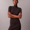 Strickkleid aus Lurex-Merinowollmischung