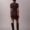 Strickkleid aus Lurex-Merinowollmischung