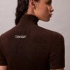 Strickkleid aus Lurex-Merinowollmischung