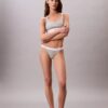 String-Bikini aus Cotton Stretch-Rippstoff String-Bikini aus Cotton Stretch-Rippstoff