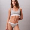 String-Bikini aus Cotton Stretch-Rippstoff String-Bikini aus Cotton Stretch-Rippstoff