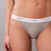 String-Bikini aus Cotton Stretch-Rippstoff String-Bikini aus Cotton Stretch-Rippstoff