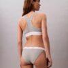 String-Bikini aus Cotton Stretch-Rippstoff String-Bikini aus Cotton Stretch-Rippstoff