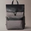 Strukturierter Rucksack mit Klappe Strukturierter Rucksack mit Klappe