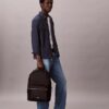 Strukturierter runder Rucksack